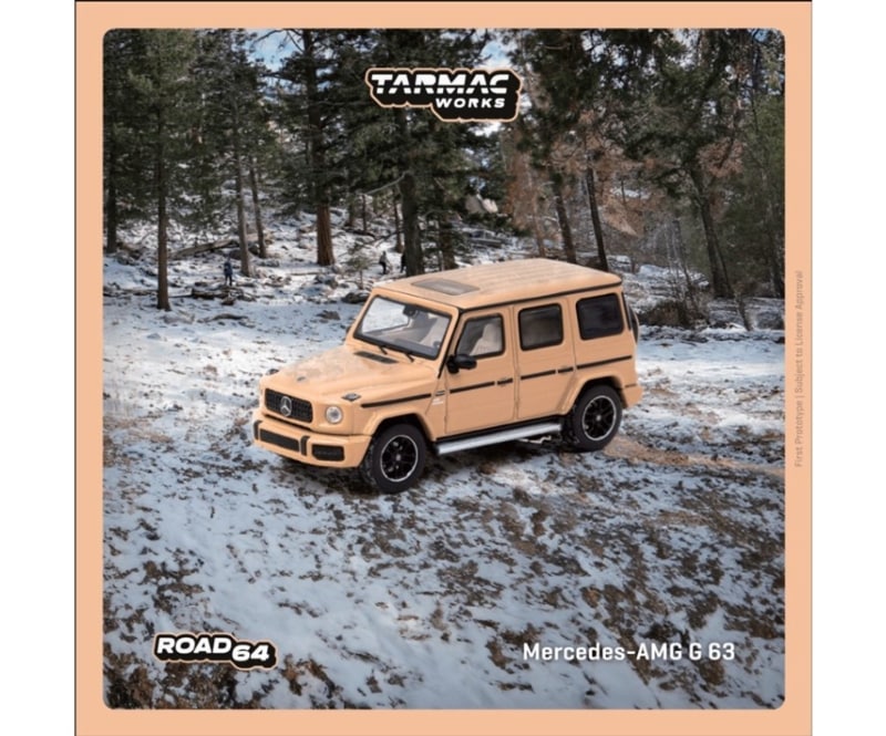 ターマックワークス　T64R-040-BR　1/64　メルセデス AMG G63 ブラウン