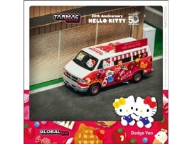 ターマックワークス T64G-TL032-HK 1/64 Dodge Van Hello Kitty