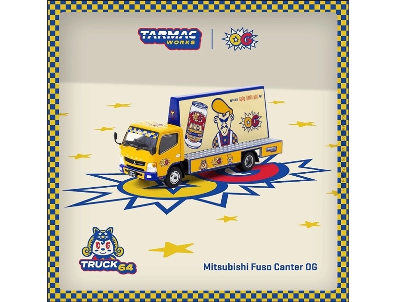 ★予約商品　ターマックワークス　T64T-TL002-OG　1/64　Mitsubishi Fuso Canter OG 