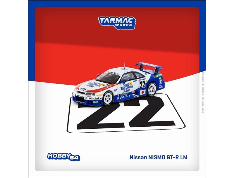 ★予約商品　ターマックワークス　T64-067-95LM22　1/64　Nissan NISMO GT-R LM 24h of Le Mans 1995 H. Fukuyama / M. Kondo / S. Kasuya