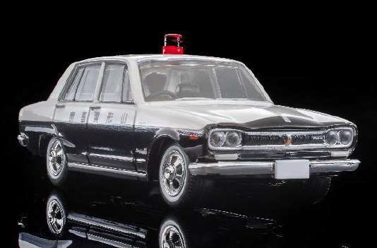 ★予約商品　トミーテック　332886　1/64　ＬＶ－２１４ａ 日産 スカイライン ２０００ＧＴ パトロールカー（山形県警察）７１年式