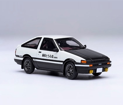 ★予約商品　AUTOart　20036　1/64　トヨタ スプリンター トレノ (AE86) 『頭文字 D』 “プロジェクトD” ファイナルバージョン