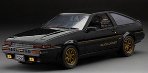 ★予約商品　SUN STAR　51005　1/24　トヨタ スプリンター トレノ GT Apex (AE86)  ブラックリミテッド