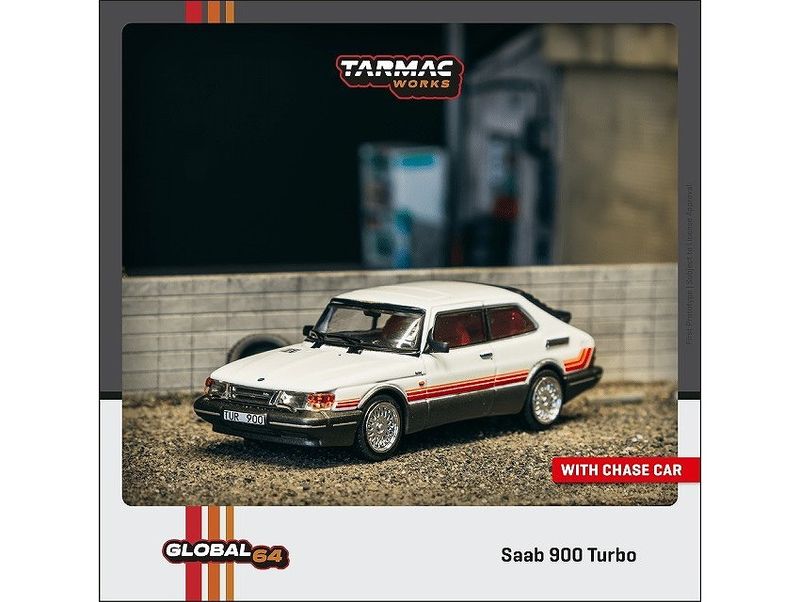 ★予約商品　ターマックワークス　T64G-056-WH　1/64　Saab 900 Turbo White