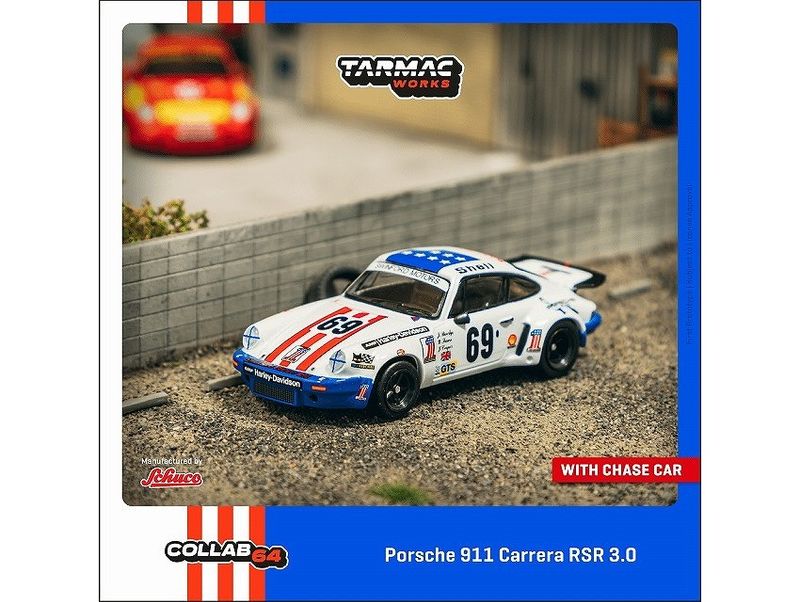 ★予約商品　ターマックワークス　T64S-024-75LM69　1/64　Porsche 911 Carrera RSR 3.0 24h Le Mans 1975 #69