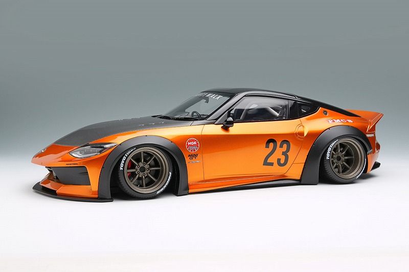 ★予約商品　EIDOLON　EML137A　1/18　lb nation Fairlady Z(RZ34) (RS Watanabe 8spoke wheel) キャンディゴールド (限定120台)