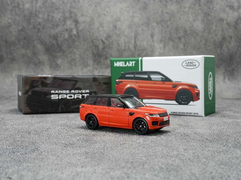 ★予約商品　WHELART　W64-02-05　1/64　Range Rover Sport 2018 -LHD- オレンジ