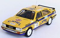 ★予約商品　トロフュー　dsn298　1/43　アウディ クーペ クワトロ 1987年 アルガルヴェラリー  2位 #1 Attila F??rjancz/J??nos Tandari