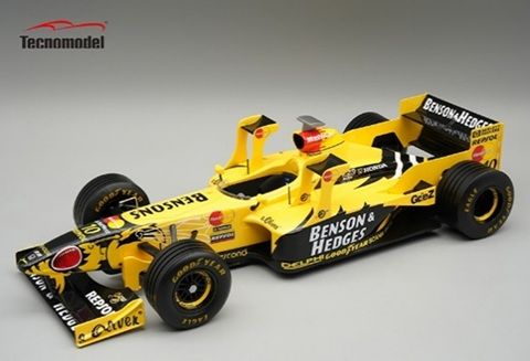 ★予約商品　テクノモデル　TM18-384D　1/18　ジョーダンホンダ 198  #10 1998 サンマリノGP Ralf Schumacher