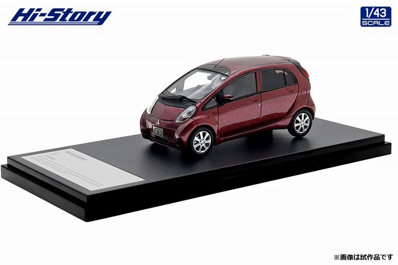 ★予約商品　Hi-Story　HS508RP　1/43　MITSUBISHI i T (2010) ラズベリーレッドパール
