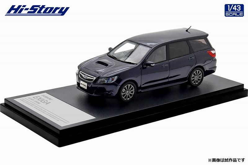 ★予約商品　Hi-Story　HS518PP　1/43　SUBARU EXIGA 2.0GT (2008)  ダークアメジスト・ギャラクシィ