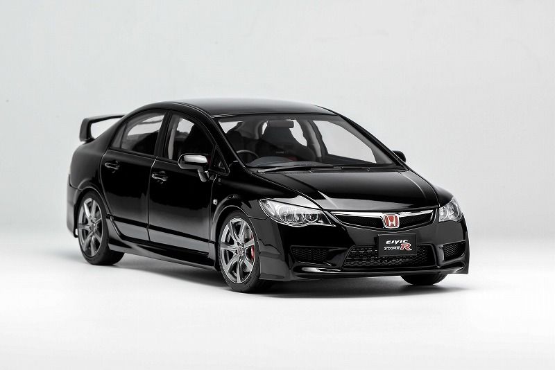 ★予約商品　MOTORHELIX　M85406　1/18　ホンダ Civic Type R (FD2) 2007 Facelift クリスタルブラック