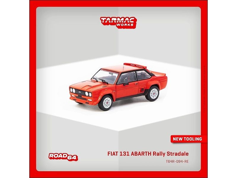 ★予約商品　ターマックワークス　T64R-094-RE　1/64　FIAT 131 ABARTH Rally Stradale Red