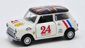 ★予約商品　TINY　ATC64686　Tiny City ミニ クーパー ヘスケス 308 レーシングカラー #24 ※再入荷品