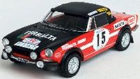 ★予約商品　トロフュー　dsn300　1/43　フィアット 124 スポルト スパイダー 1600 1973年  TAPラリー 4位 #15 Lu??s Netto/Manuel Coentro