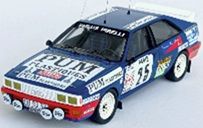 ★予約商品　トロフュー　RRfr96　1/43　アウディ クワトロ 1985年 モンテカルロラリー  #25 Pierre Bos/Jean-Claude Leuvrey