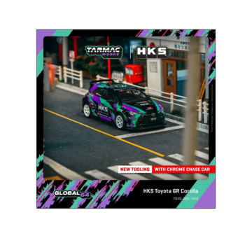 ★予約商品　ターマックワークス　T64G-066-HKS　1/64　HKS Toyota GR Corolla  - 1/64