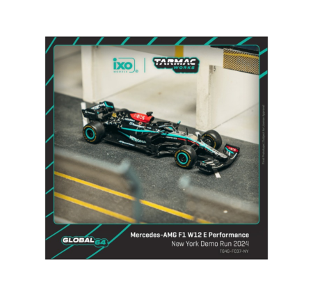 ★予約商品　ターマックワークス　T64G-F037-NY　1/64　Mercedes-AMG F1 W12 E Performance New York Demo Run 2024 Lewis Hamilton - 1/64