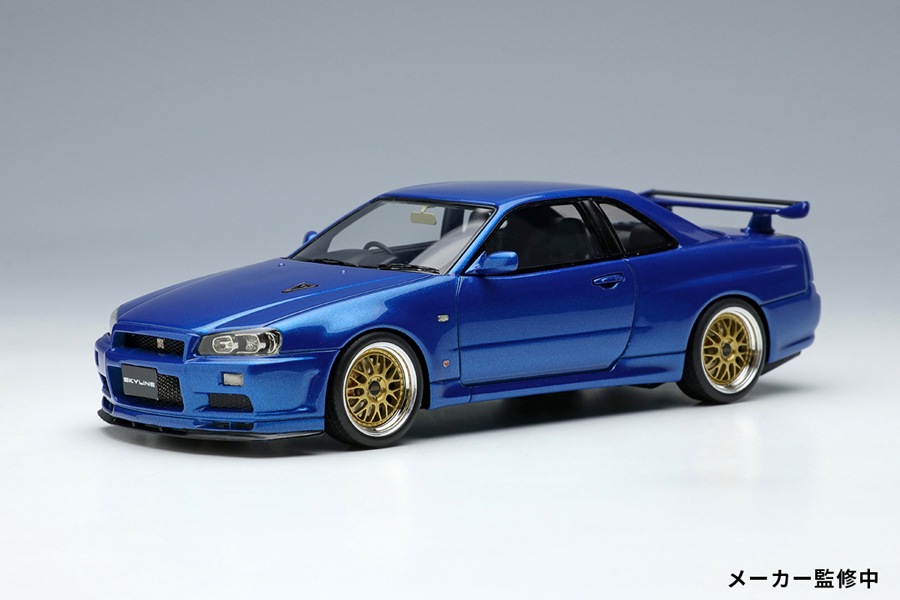 京商 1/43 日産 スカイライン 25GT ターボ ER34 ベイサイド
