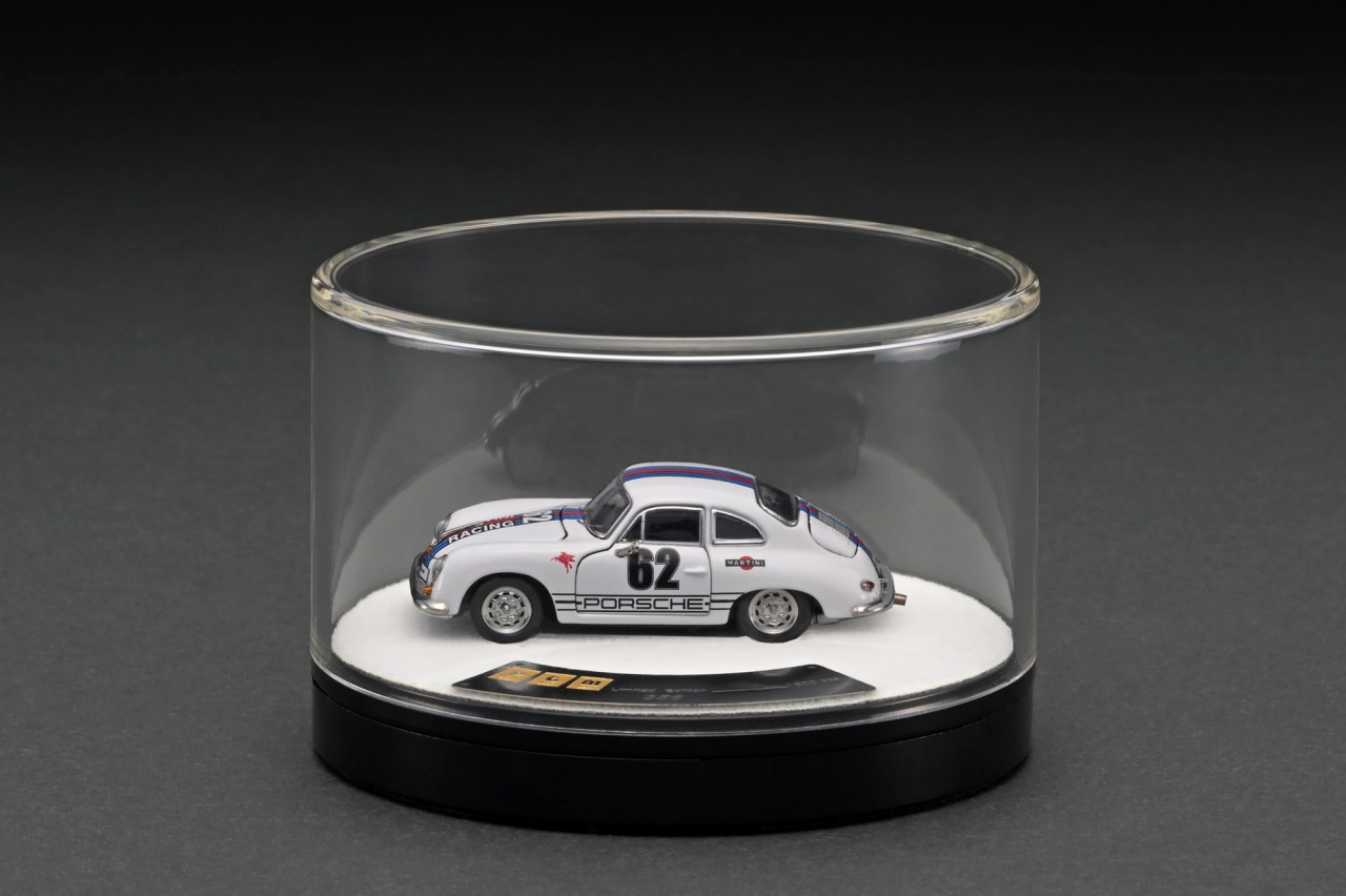 再受注】 PGM PGM-640502-2 1/64 Porsche 356 White - Rotating