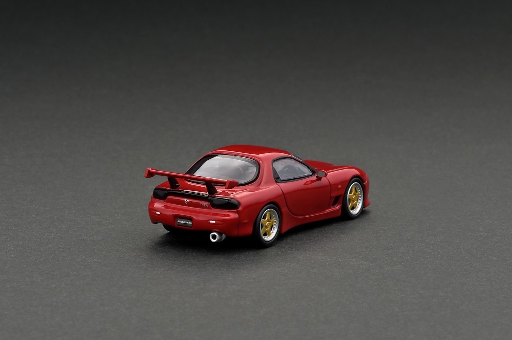 TARMAC WORKS　T64G-012-RE　 1/64  Mazda RX-7 (FD3S) Mazdaspeed A-Spec Vintage Red