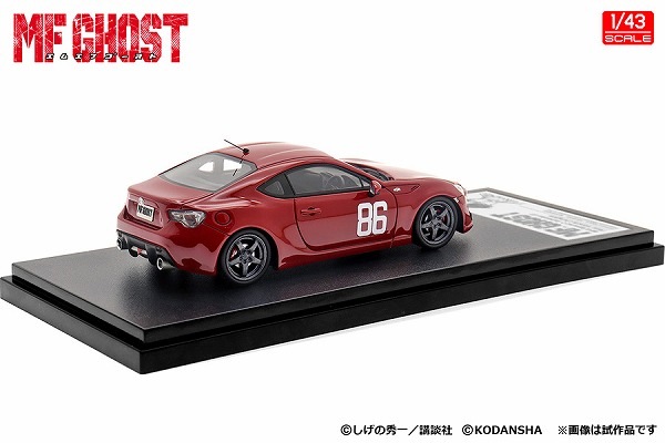 ★予約商品　モデラーズ　MD43252　1/43　MFゴースト Toyota 86 GT  MFG第2戦 芦ノ湖GT