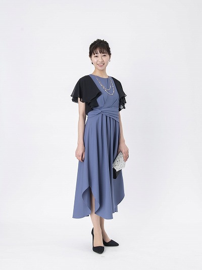 コルセットデザインドレス：パープル(スタンダードライン4点
