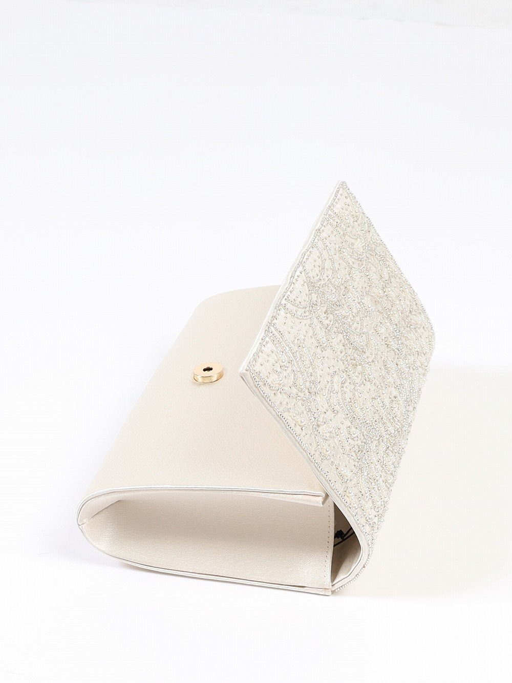 【ZARA】ビーズ刺繍入りクラッチバッグ   6573/510/202 ZARA ビーズ刺繍入りクラッチバッグ 6573/510 (ZARA/クラッチ