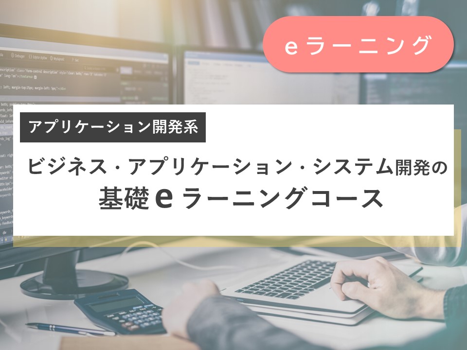 ビジネス・アプリケーション・システム開発の基礎 eラーニングコース