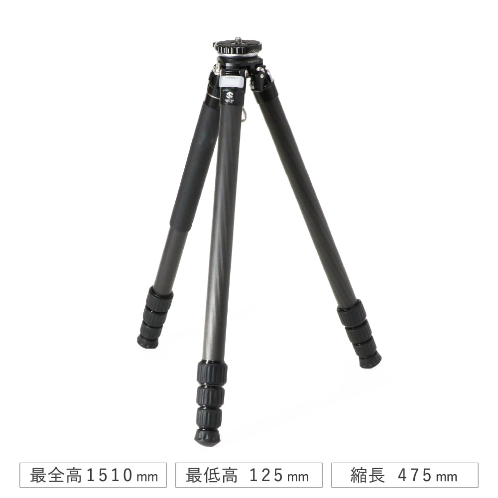 TA325CLEJ カーボン5段三脚 （レベラーベース付）