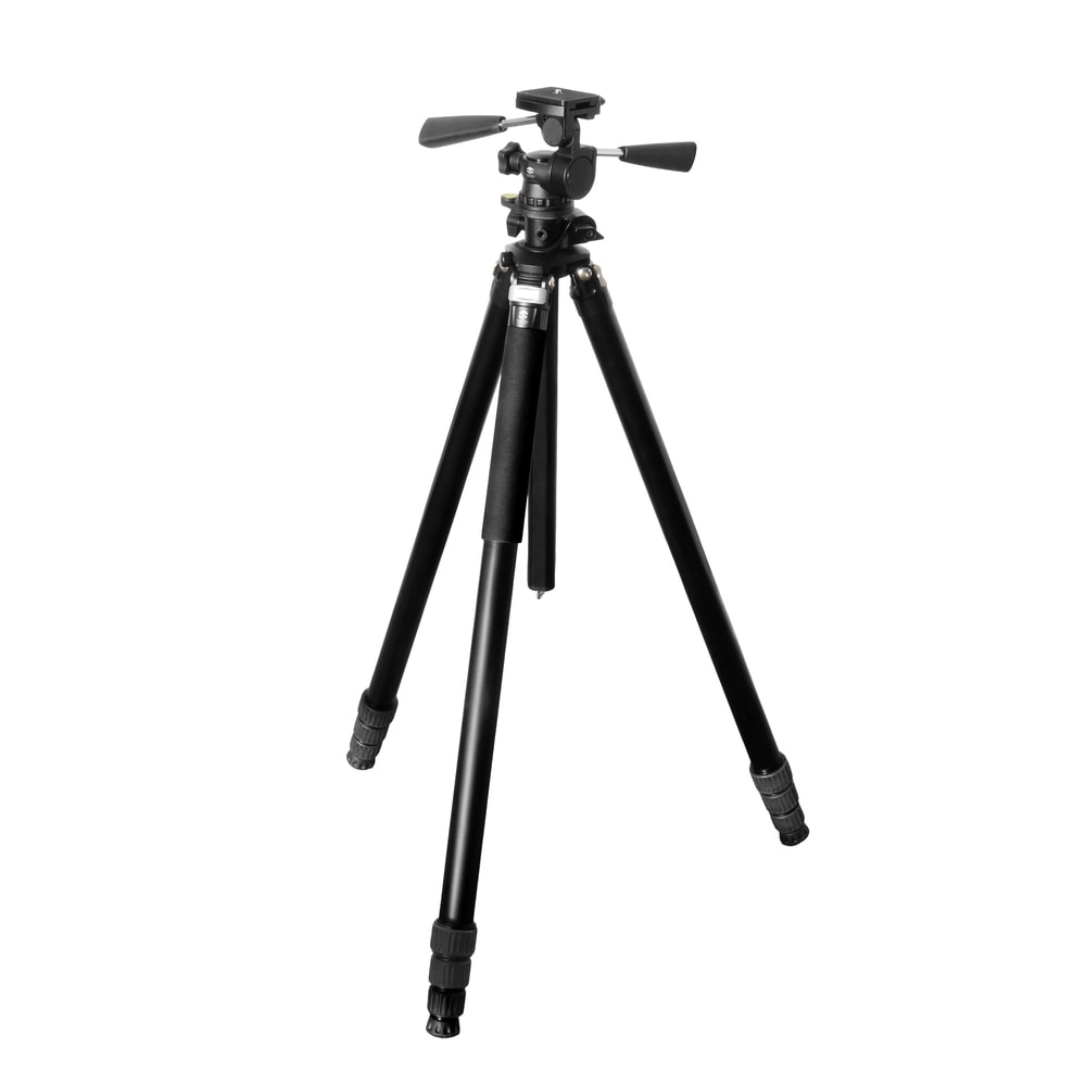 TSA324AJ+HA03WJ 大型アルミ4段システマティック三脚3WAY雲台セット