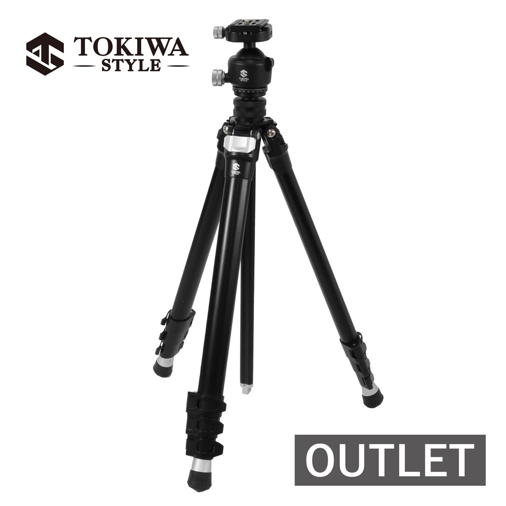 【アウトレット品】TA304AS＋BA42S アルミ4段三脚自由雲台セット