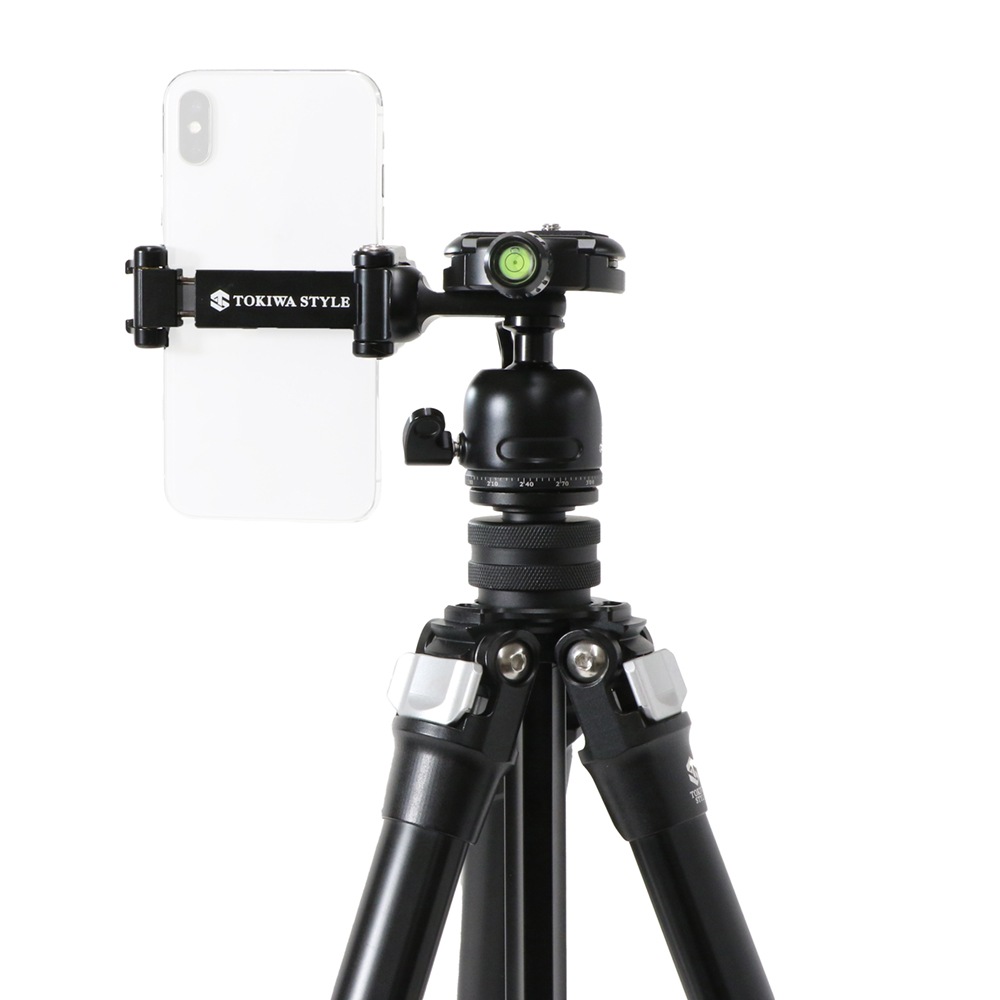 【アウトレット品】TA304AS＋BA38ADS アルミ4段三脚スマホアダプター付雲台セット