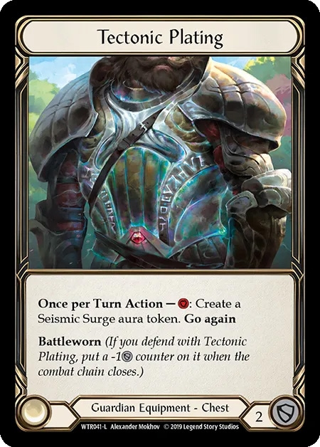 Braveforge Bracers プロモ　Cold Foil Braveforge Bracers プロモCold Foil