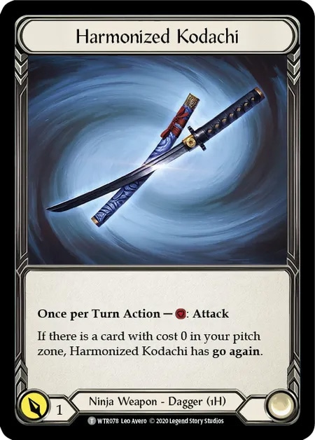 【EN】[Ninja] Harmonized Kodachi/調和の小太刀 (武器)「T」〔WTR-UL078〕
