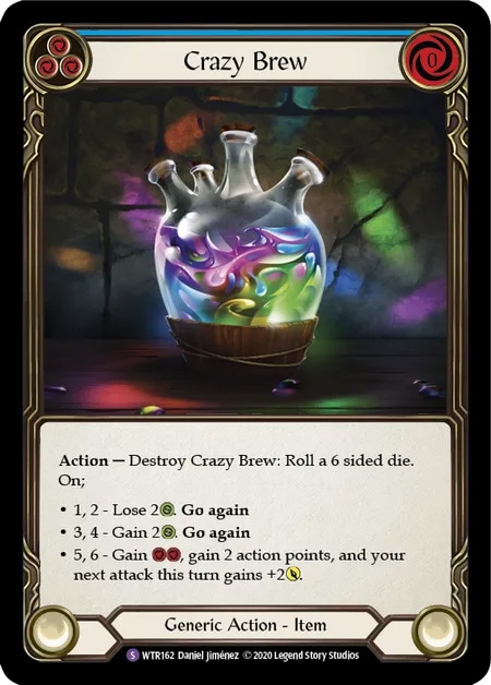 EN】[Generic] Crazy Brew (青)「S」〔WTR-UL162〕 | Generic | FaB
