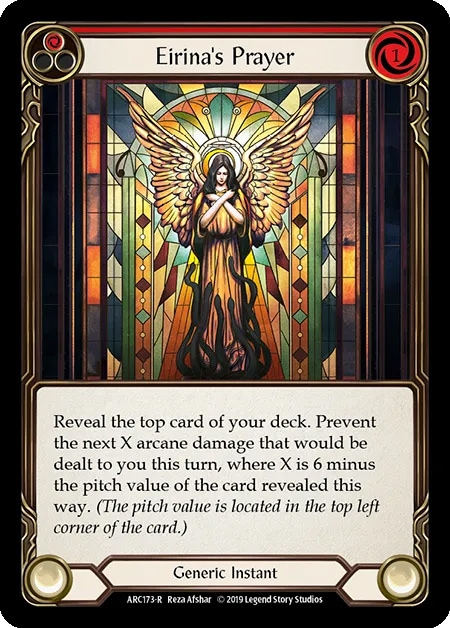 【EN】[Generic] Eirina's Prayer (赤)「R」〔ARC-1st173〕
