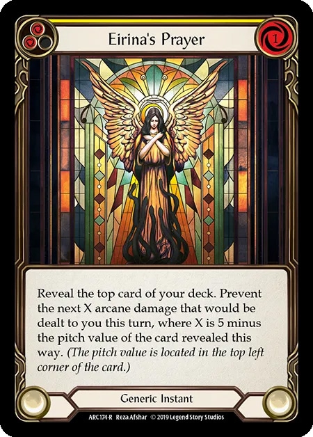 【EN】[Generic] Eirina's Prayer (黄)「R」〔ARC-1st174〕