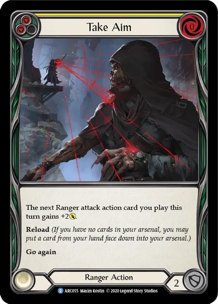 【EN】[Ranger] Take Aim (黄)「R」〔ARC-UL055〕