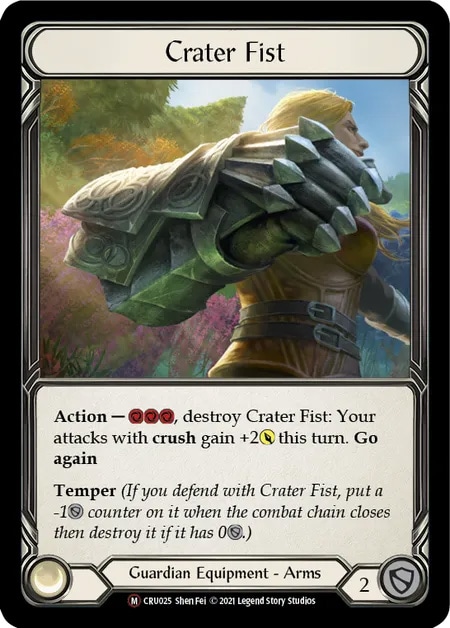 【EN】[Guardian] Crater Fist 「M」〔CRU-UL025〕