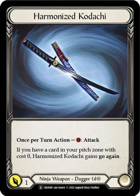 EN】[Ninja] Harmonized Kodachi 「R」〔CRU-UL049〕 | Ninja | FaB