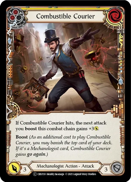 【EN】[Mechanologist] Combustible Courier (黄)「C」〔CRU-UL110〕