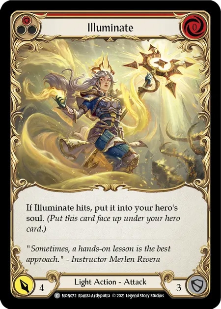 【EN】[Light] Illuminate (赤)「C」〔MON-1st072〕