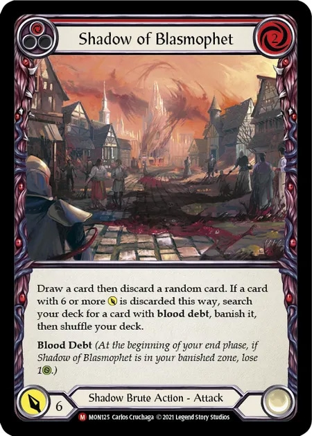 【EN】[Shadow Brute] Shadow of Blasmophet 「M」〔MON-1st125〕