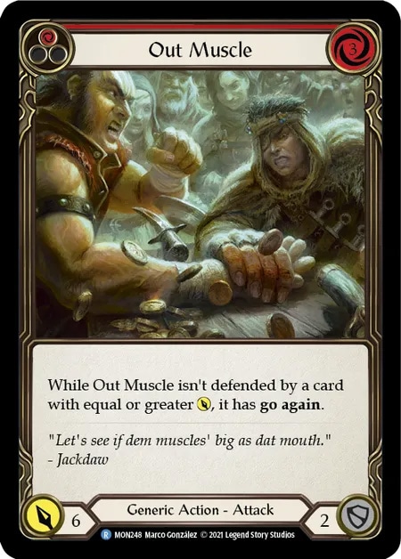 【EN】[Generic] Out Muscle (赤)「R」〔MON-1st248〕