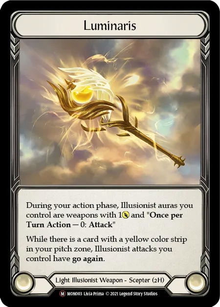 【EN】《Rainbow Foil》[Light Illusionist] Luminaris 「M」〔MON-UL003〕