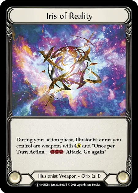 【EN】[Illusionist] Iris of Reality 「T」〔MON-UL088〕