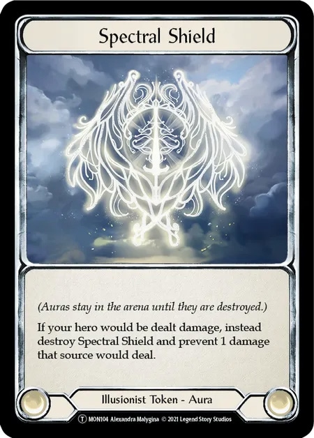 【EN】[Illusionist] Spectral Shield 「T」〔MON-UL104〕