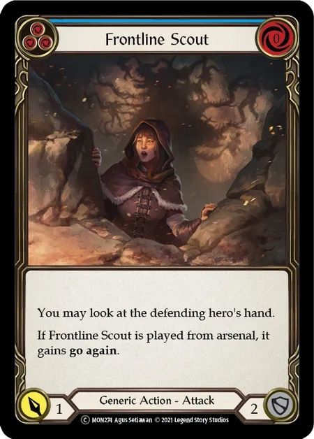 【EN】[Generic] Frontline Scout (青)「C」〔MON-UL274〕