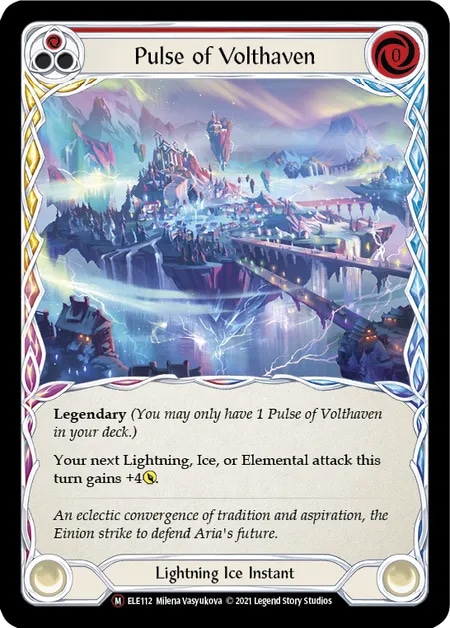 EN】[Dual Elemental] Pulse of Volthaven 「M」〔ELE-UL112〕 | Dual